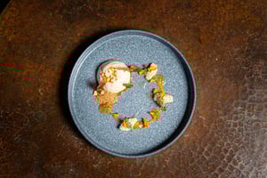 postre cempasuchil 