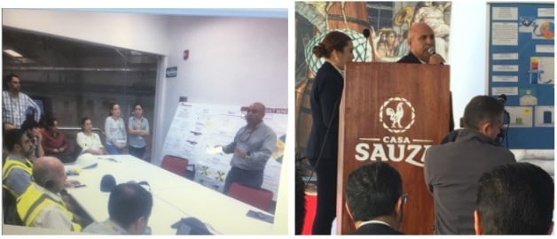Capacitación en Casa Sauza