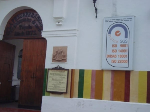 Casa Sauza control de documentos normas ISO