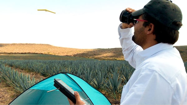 innovation in agriculture drones at casa sauza fields
