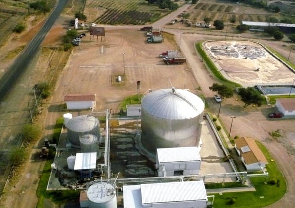 water treatment plant at casa sauza