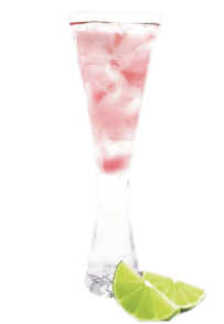 Coctel pink submarin con tequila Hornitos de Casa Sauza