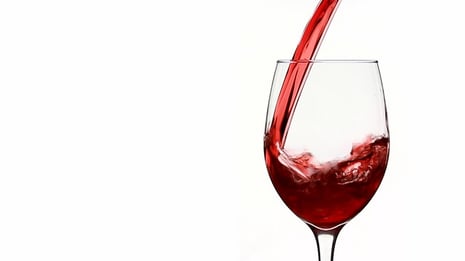 vino de mesa trago estándar