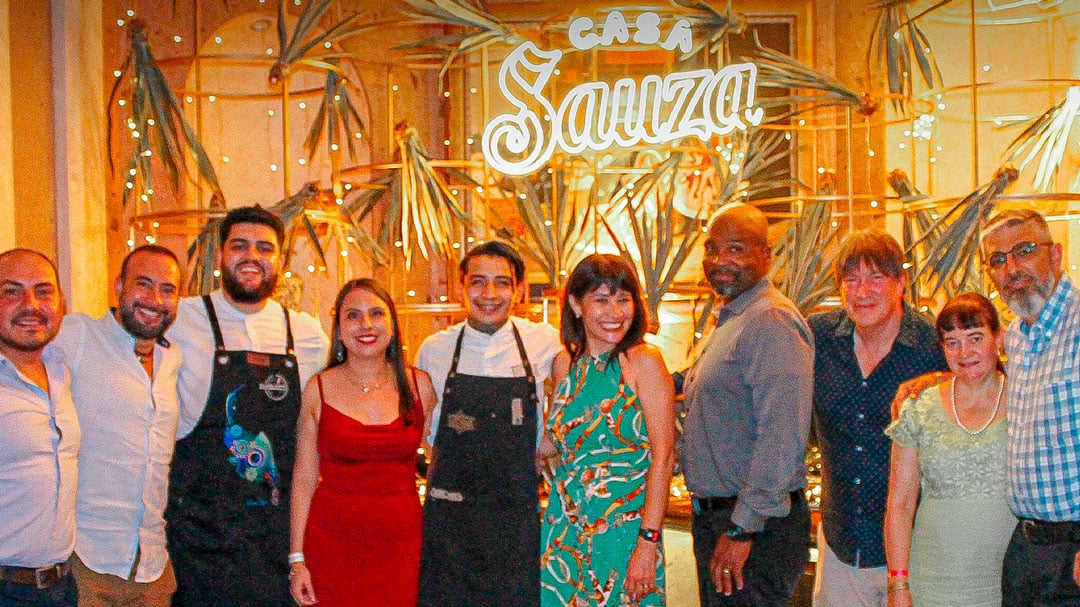 Casa Sauza's team at Vallarta Nayarit Gastronomica event