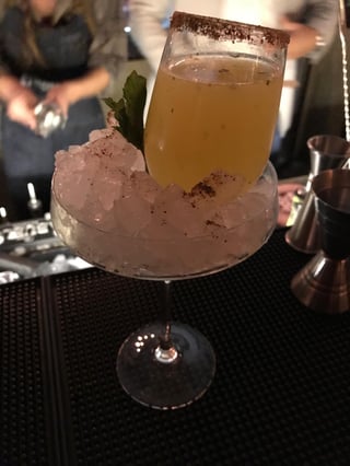 Maverik cocktail with Tequila Sauza