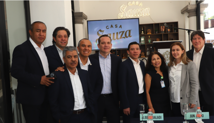 Casa Sauza's Team at the Distillery Mi Alegría