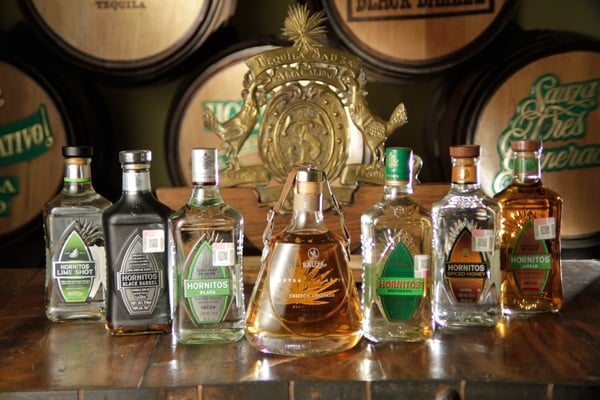 tequila sauza XA hornitos