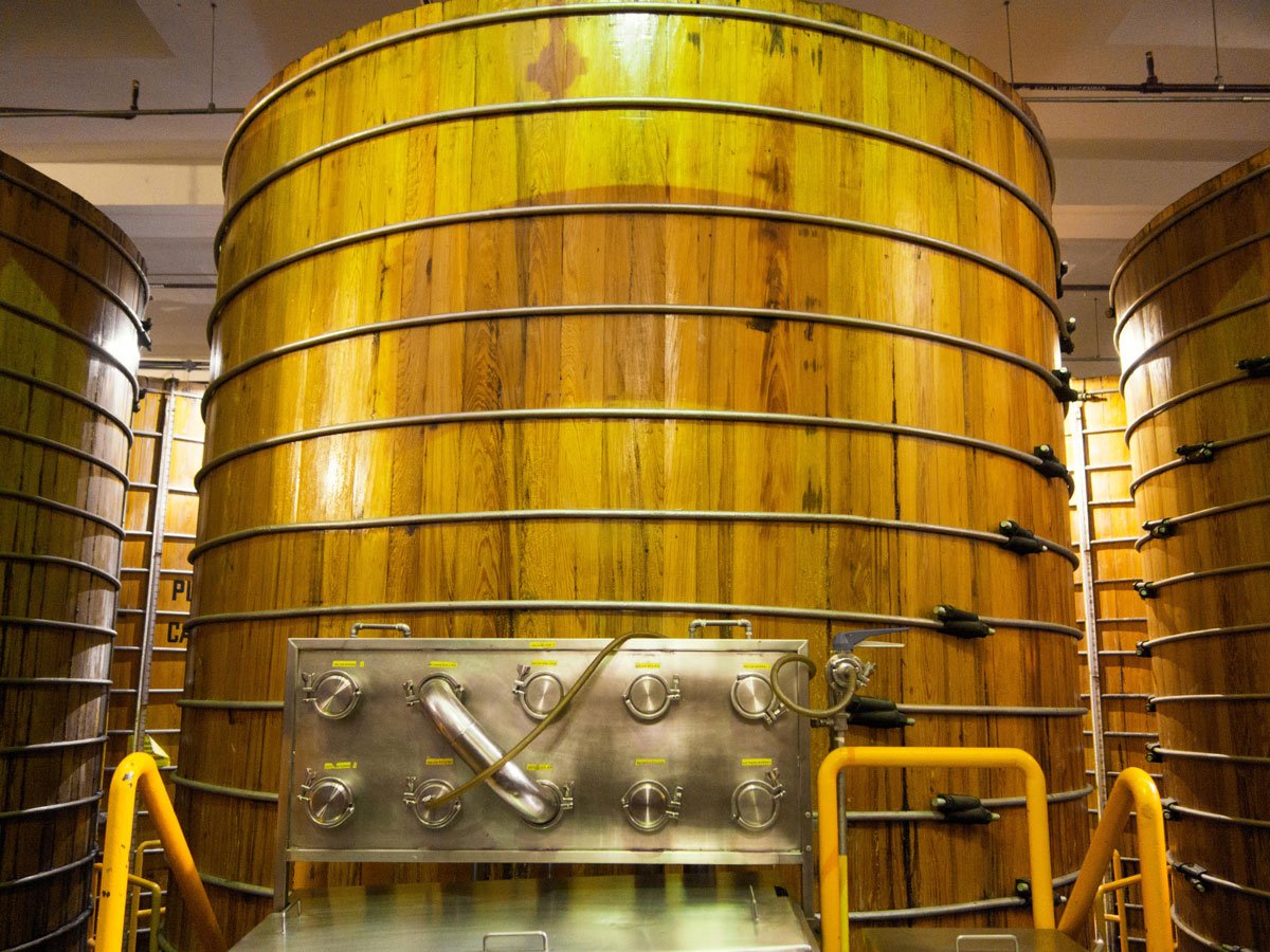 casks of tequila Casa Sauza