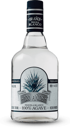 100 años Blanco tequila perfect margarita casa sauza