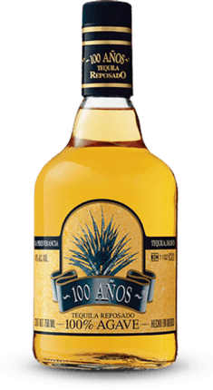 100 años Reposado tequila