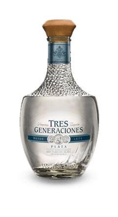 tequila Tres generaciones Plata