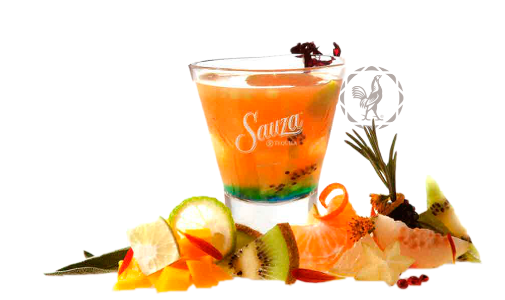 coctel con tequila sauza Vitamina-C