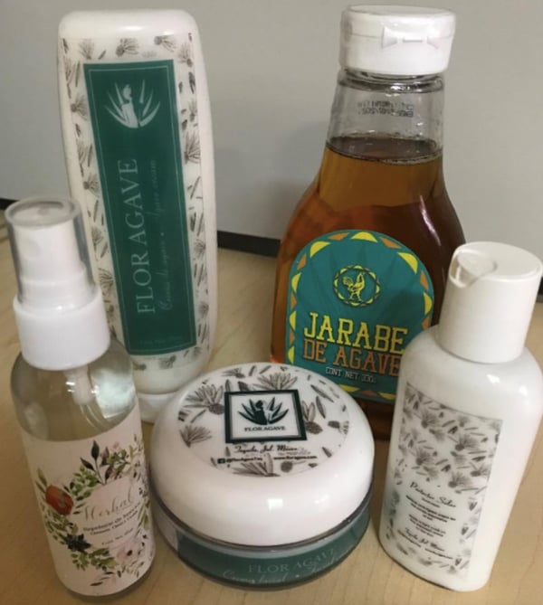 Productos a base de agave