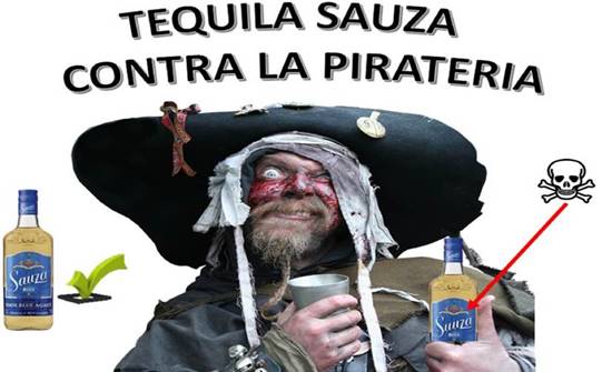 industria del tequila contra la pirateria