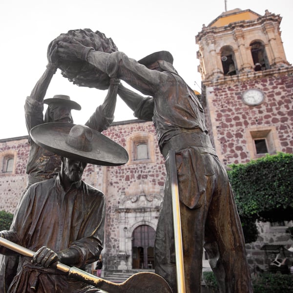 The magic town of Tequila Jalisco Mexico