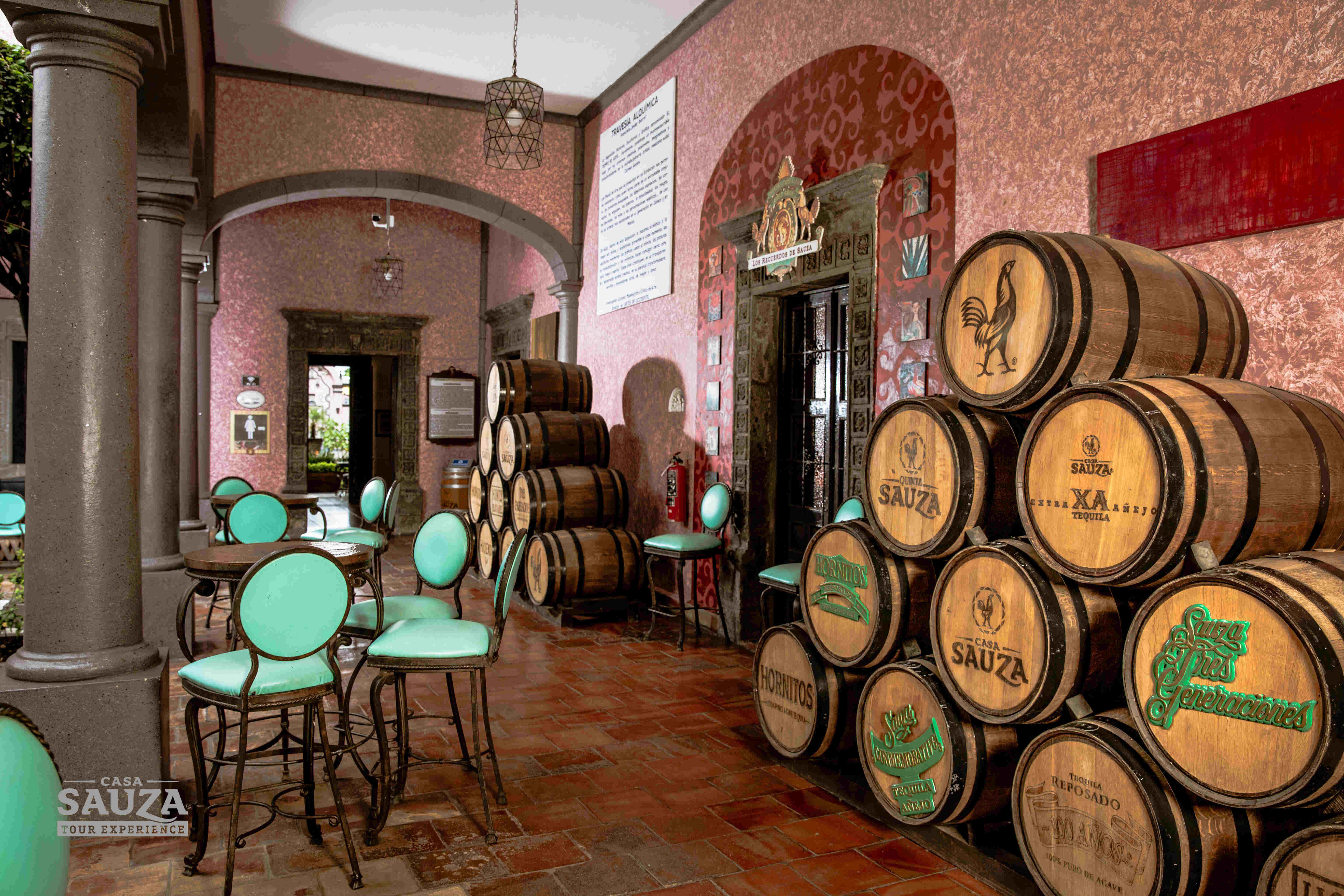 La Perseverancia at Tequila Town, Tequila Barrels La Perseverancia at Tequila Town, Tequila Barrels
