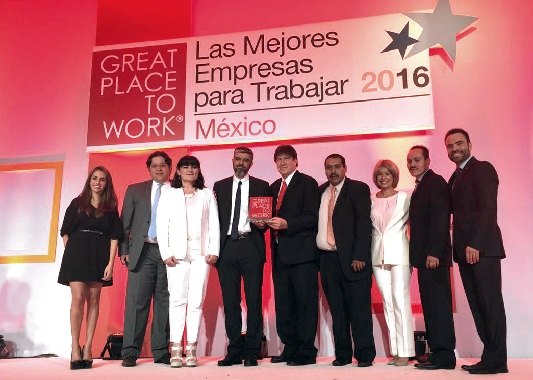 GPTW sauza 2016 entrega premio